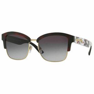 Burberry Square Sunglasses W/Grey Gradient Lens